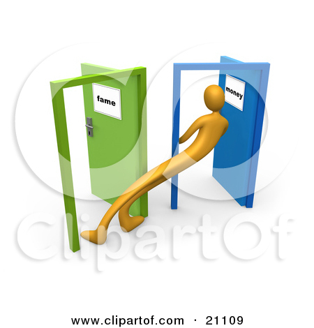 Curious Person Clipart Clipart Illustration Of An