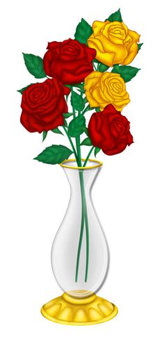     In Vase Clipart More Clipart Flower Vases Clipart Free Clipart 3