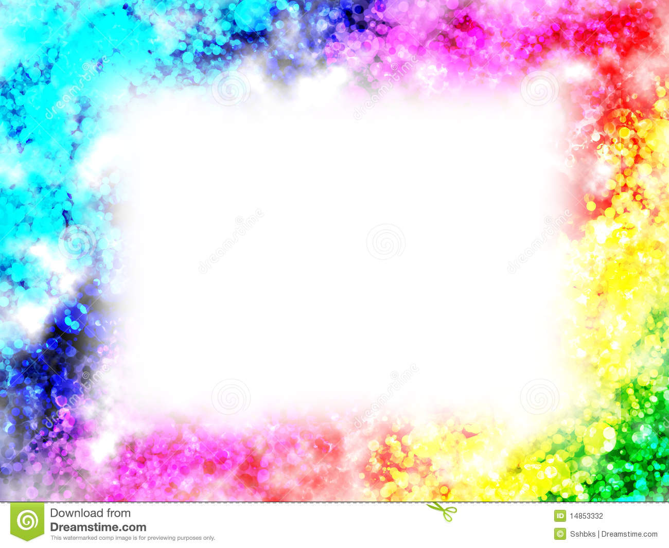 Rainbow Frame Stock Photography   Image  14853332