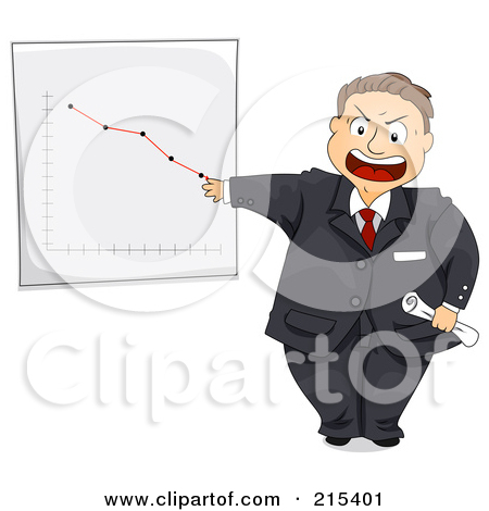 Royalty Free  Rf  Clipart Illustration Of A Pissed Manager Discussing