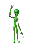 Space Alien Animations Clipart