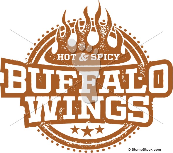 Spicy Buffalo Chicken Wings Clipart   Stompstock   Royalty Free Stock