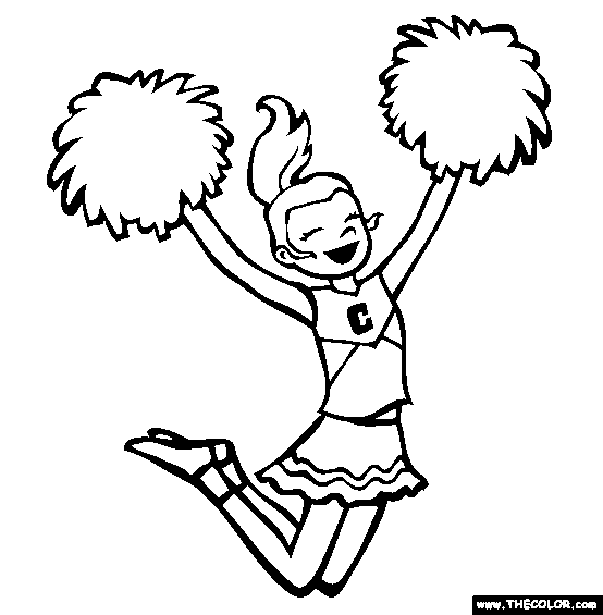 Step In Time Dance   Karate Owosso Michigan Cheerleading Coloring