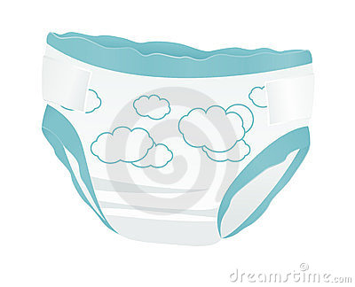 Stinky Baby Diaper Clipart Baby Diapers 24134255 Jpg