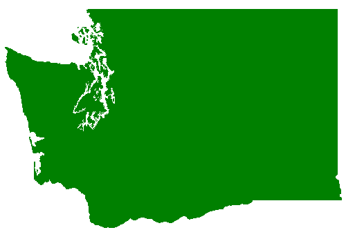 Washington State Map Image