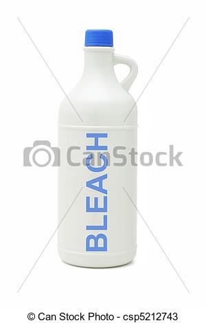 Bleach Bottle Clipart Stock Illustration   Bott