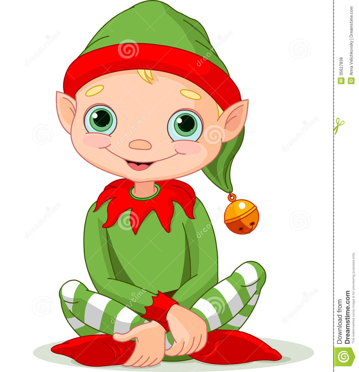 Christmas Elf Royalty Free Stock Photos   Image  35627838