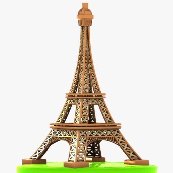 Eiffel Tower Cartoon