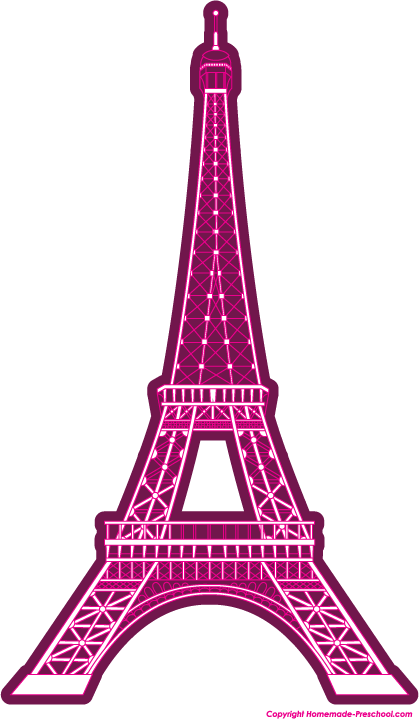 Fun And Free Eiffel Tower Clipart