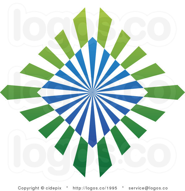 Green Diamond Clip Art Royalty Free Blue And Green Diamond Logo By    