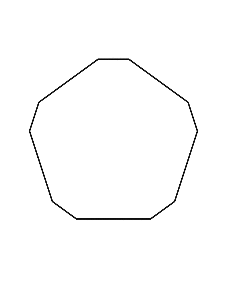 Irregular Convex Decagon