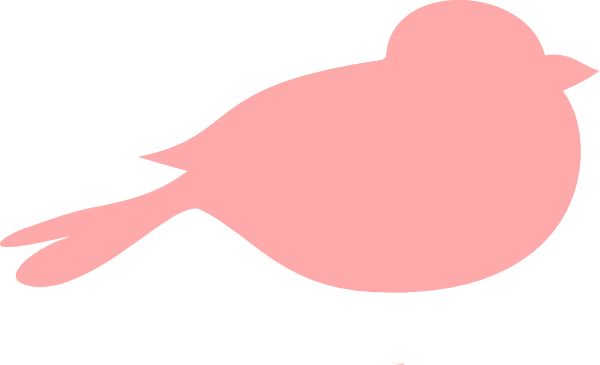 Pink Bird Clip Art At Clker Com   Vector Clip Art Online Royalty Free    