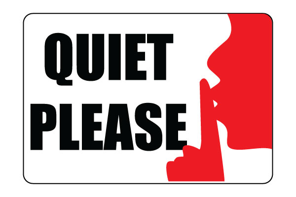 Printable Quiet Please Sign Will Be Very Useful Wherein Hospitals