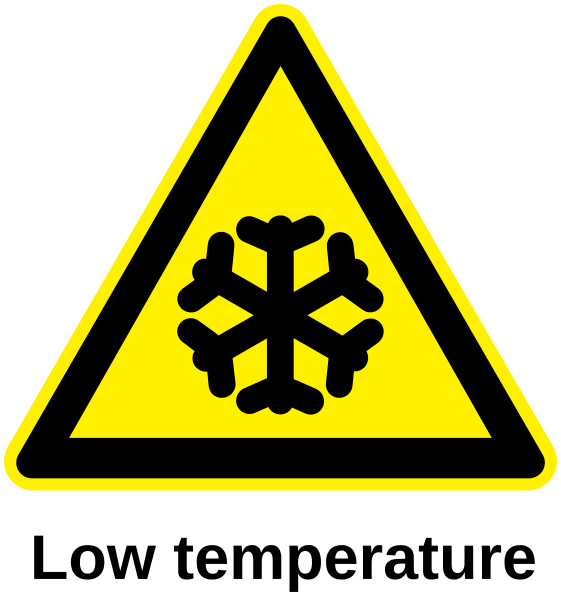Share Low Temperature Label Clipart With You Friends