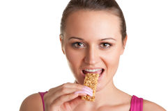 Teen Girl Eating Cereal Stock Photos   Images