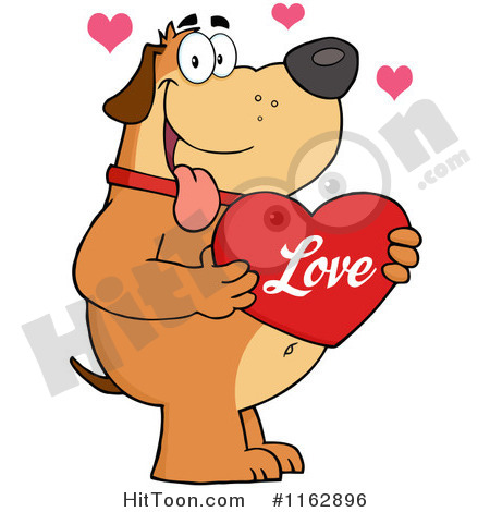Valentines Dog Clipart Valentines Day Clipart