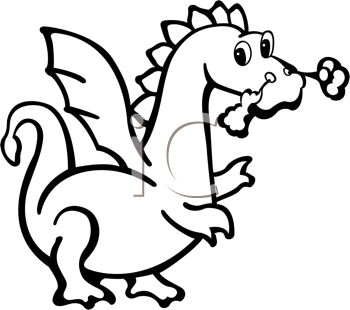 Breathing Clipart 0511 1111 0915 1332 Fire Breathing Dragon Drawn In A