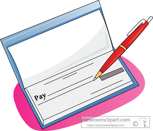 Checkbook Clipart Search Results For Checkbook Pictures   Graphics