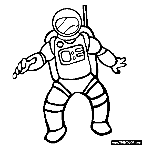 Clip Art Astronaut