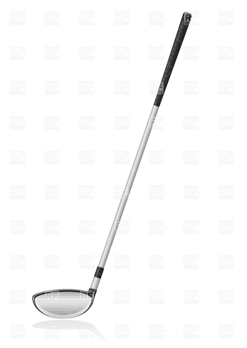 Golf Club   Iron Download Royalty Free Vector Clipart  Eps