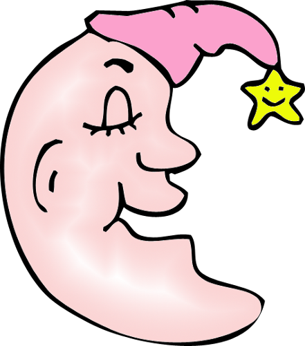 Man In The Moon Pink Png Clipart By Clipartcotttage On Deviantart