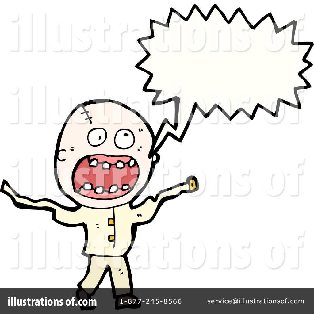 Royalty Free  Rf  Crazy Man Clipart Illustration By Lineartestpilot