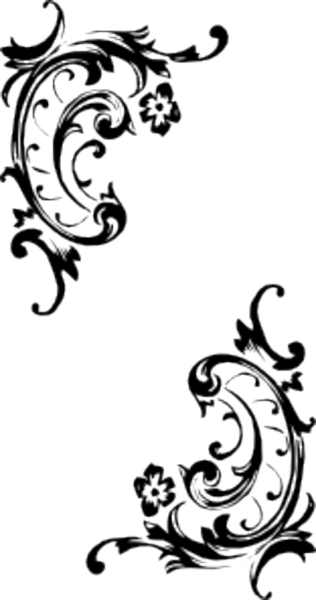 Baroque Scrolls   Free Images At Clker Com   Vector Clip Art Online