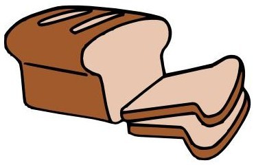 Cartoon Bread Loaf