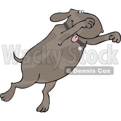 Excited Puppy Clipart Happy Excited Dog Jumping Up