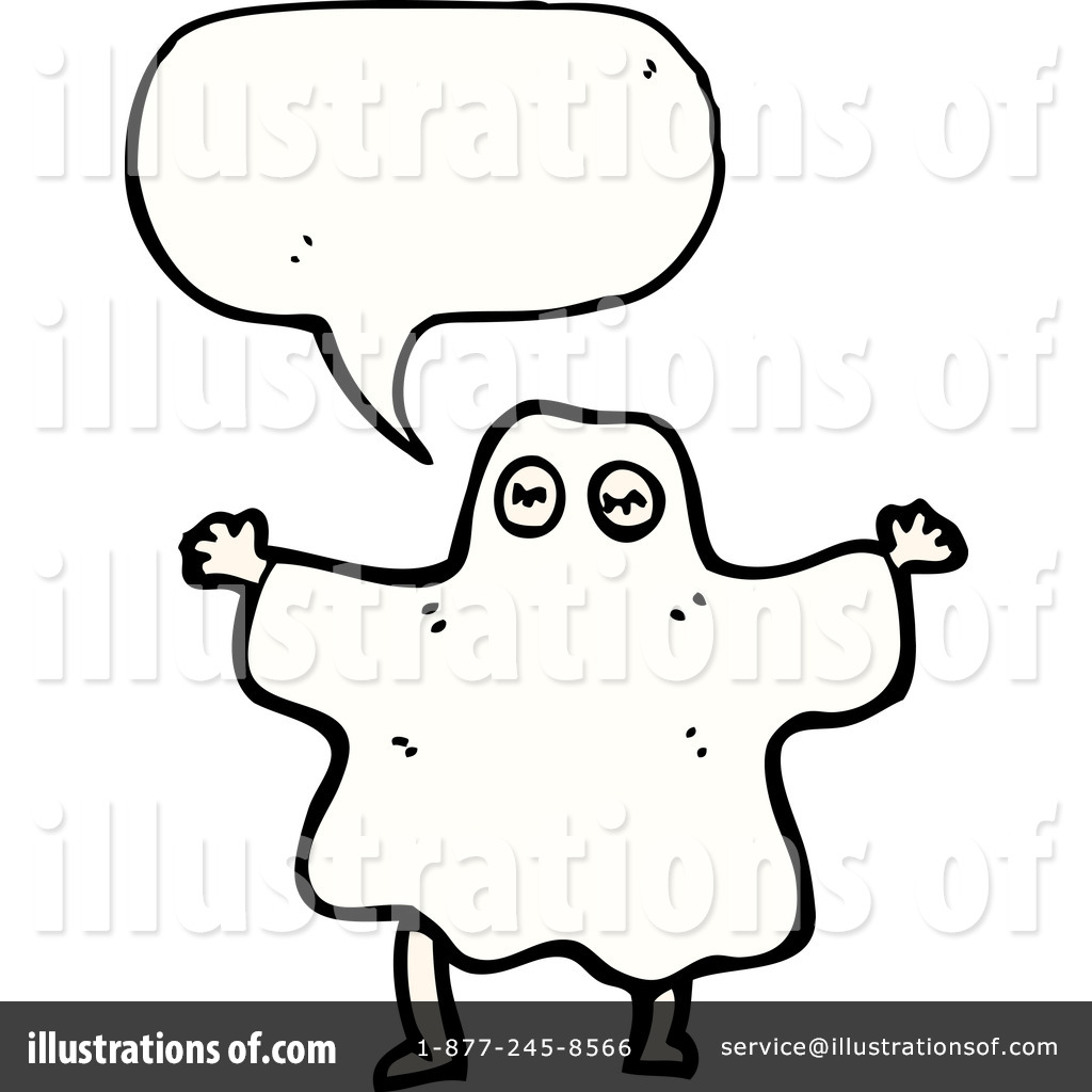 Ghost Costume Clipart  1199837 By Lineartestpilot   Royalty Free  Rf