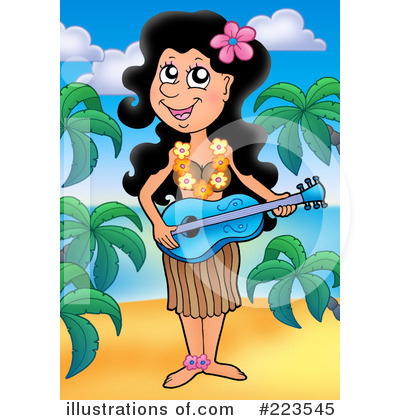 Hawaiian Hula Girl Clipart   Cliparthut   Free Clipart