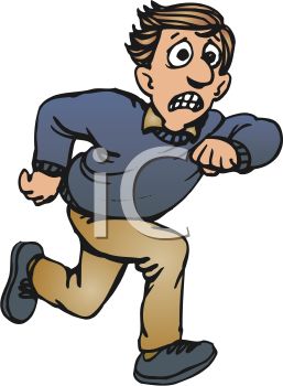 People Running Away Clipart   Clipart Panda   Free Clipart Images
