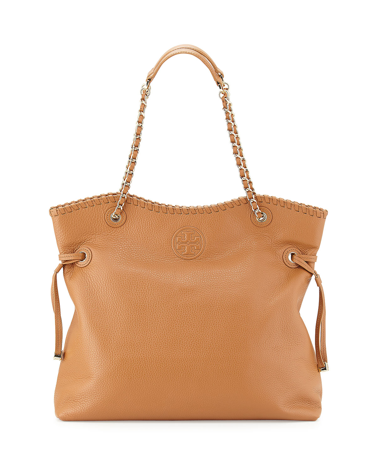 Tory Burch   Brown Marion Slouchy Tote Bag   Lyst