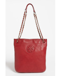 Tory Burch Marion Book Bag Leather Tote   Lyst