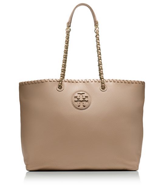 Tory Burch Marion Tote   Clay Beige   Bag Lady    Pinterest