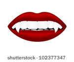 Vampire Teeth Clipart Premium Stock Vectors