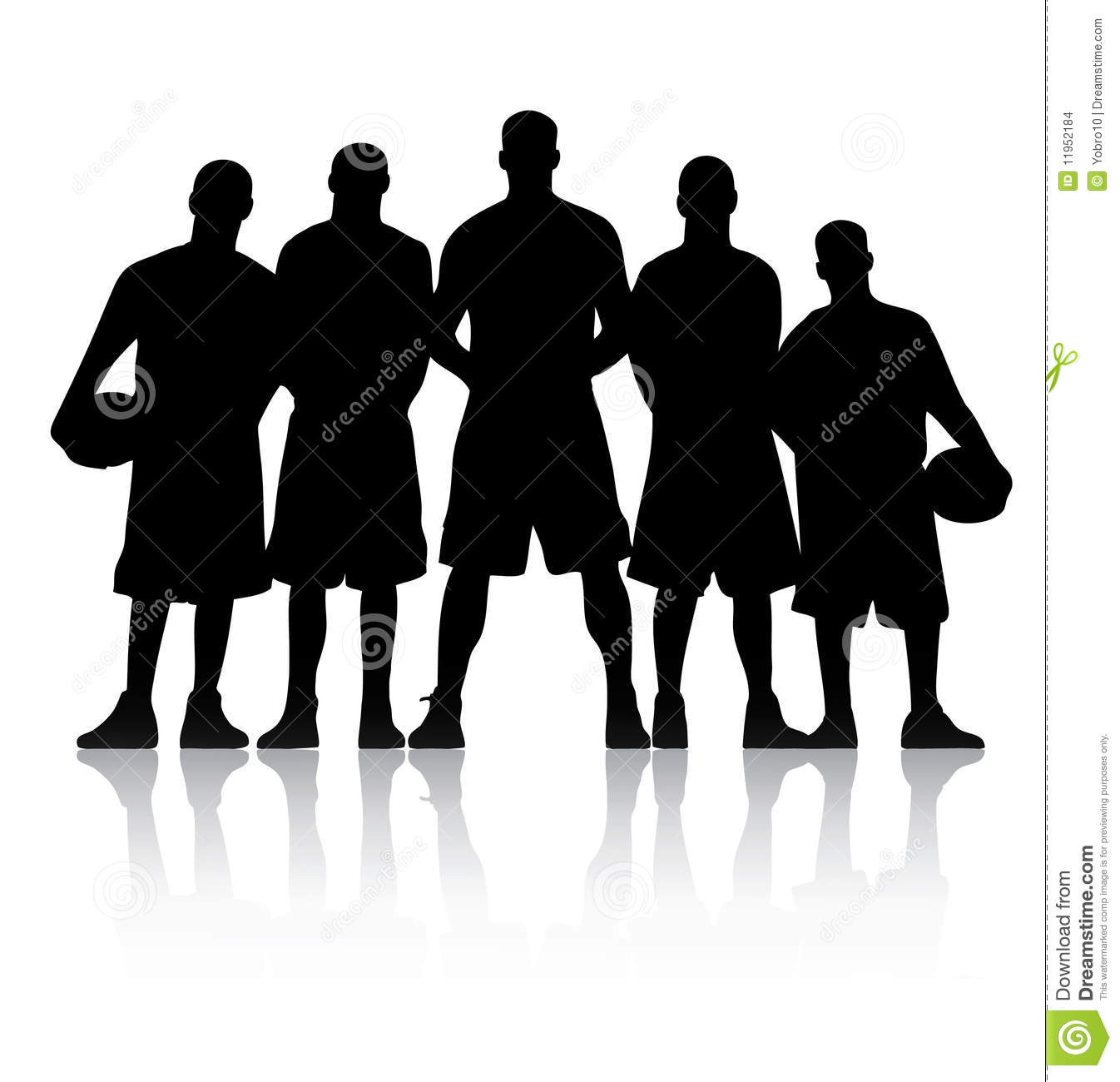 Basketball Team Huddle Clipart Basketball Team