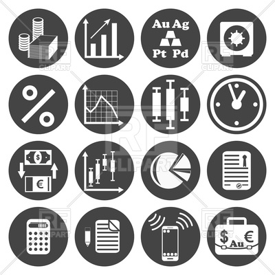 Business Icons   Set Vector