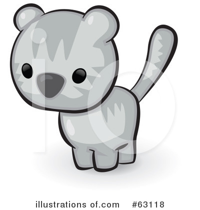 Cat Clipart  63118 By Leo Blanchette   Royalty Free  Rf  Stock    