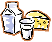 Clipart Drawing Of Milk Container Glass Of Milk And Cheese