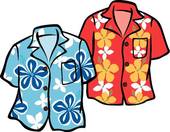Hawaiian Shirt Stock Illustrations