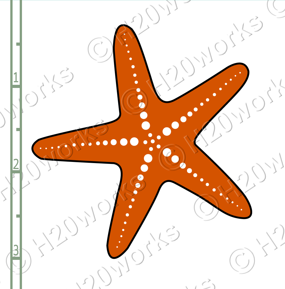 Life S A Beach Clipart Set On 8 5x11 Sheet   Starfish Sun Palm Tree    
