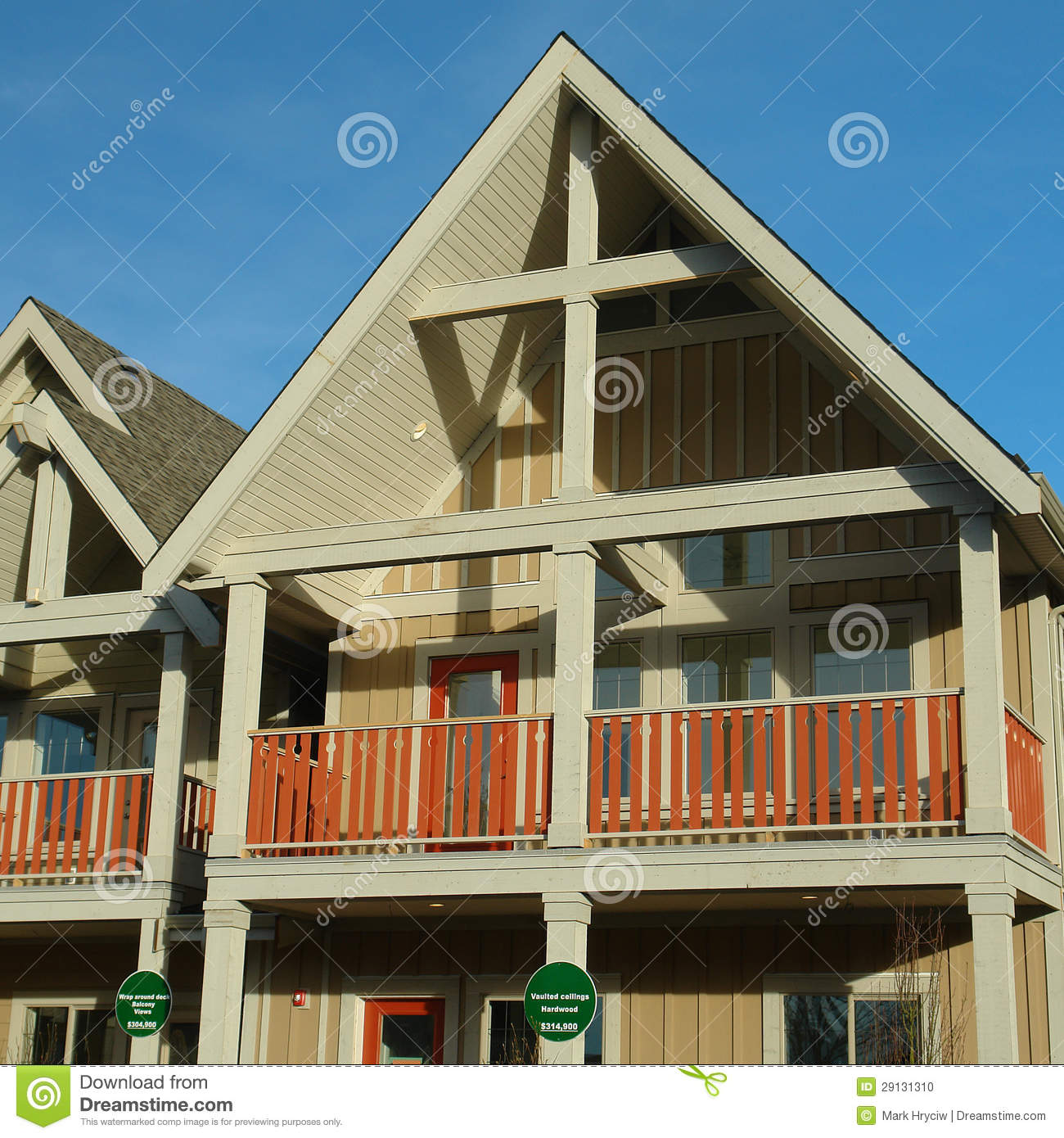 New Homes House For Sale Stock Photo   Image  29131310