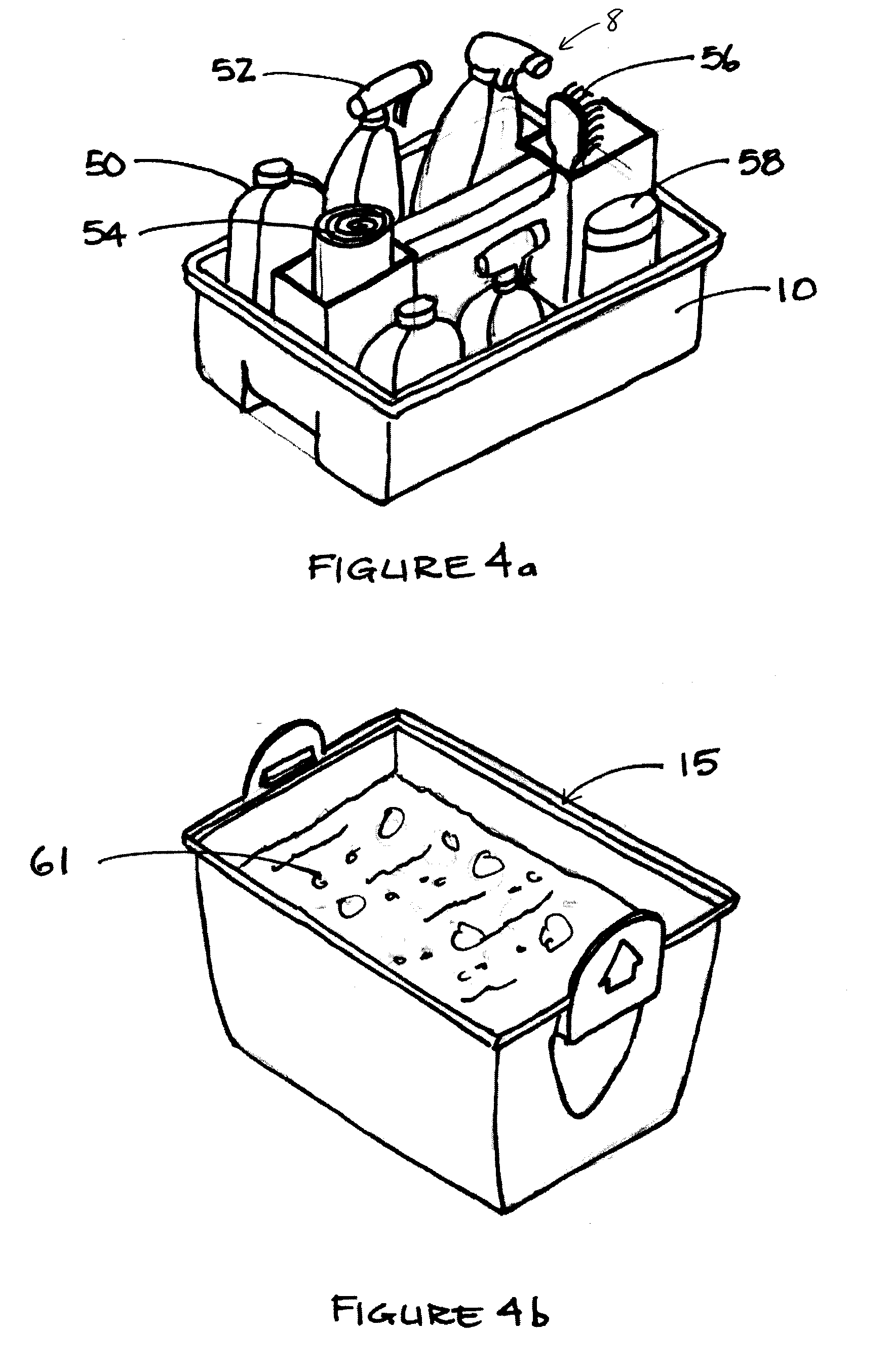     Patent Us20100133132   Cleaning Supplies Caddy   Google Patents