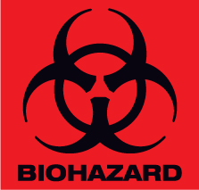 Red Biohazard Symbol   Clipart Best
