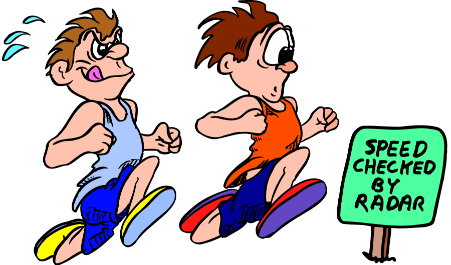 Runners   Cartoon 4 Gif
