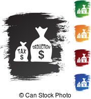 Tax Deductions Vector Clipart And Illustrations