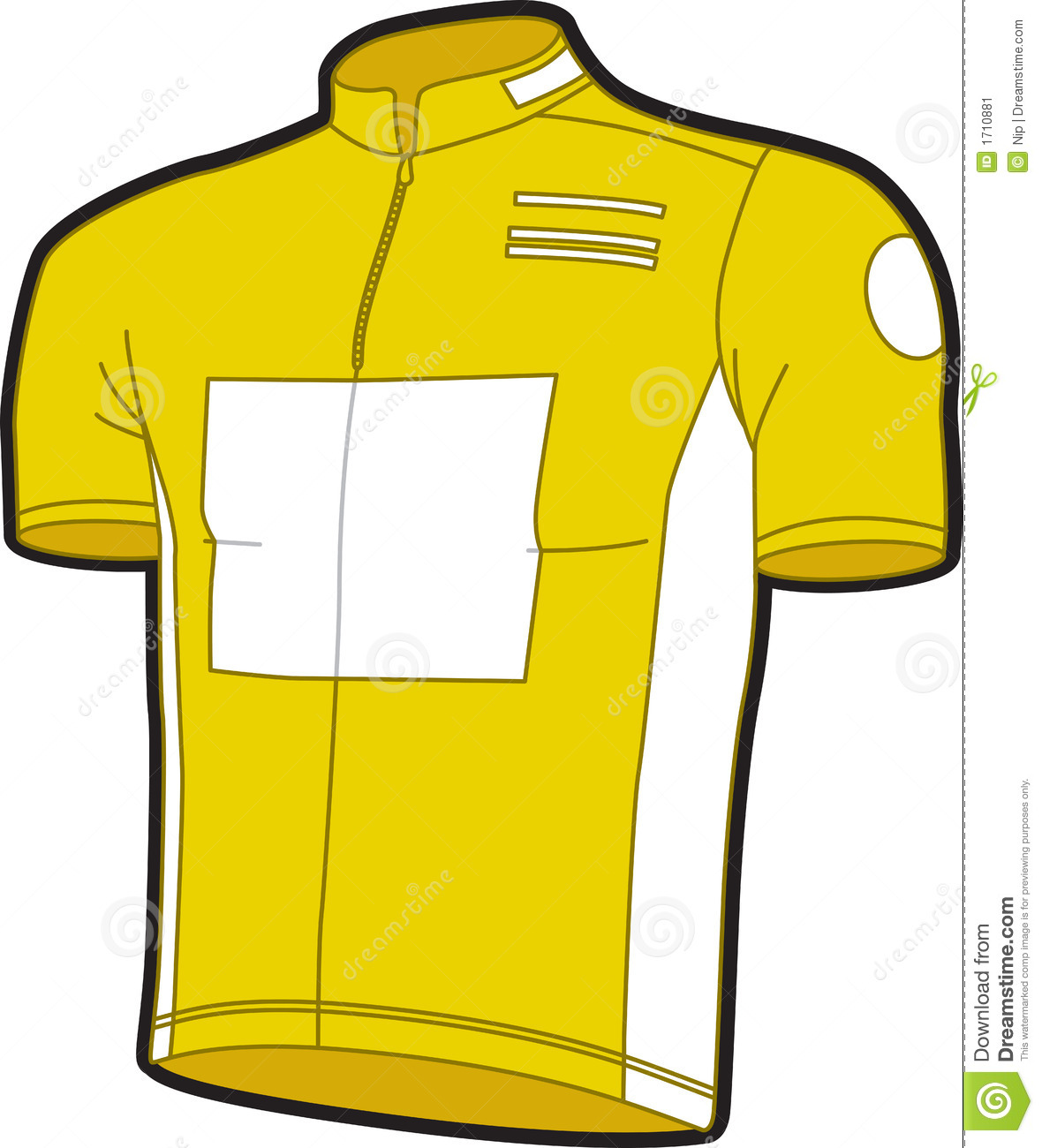 Bike Jersey Stock Image   Image  1710881