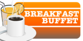 Breakfast Buffet Coffee Breakfast Buffet Coffee Banner Sign