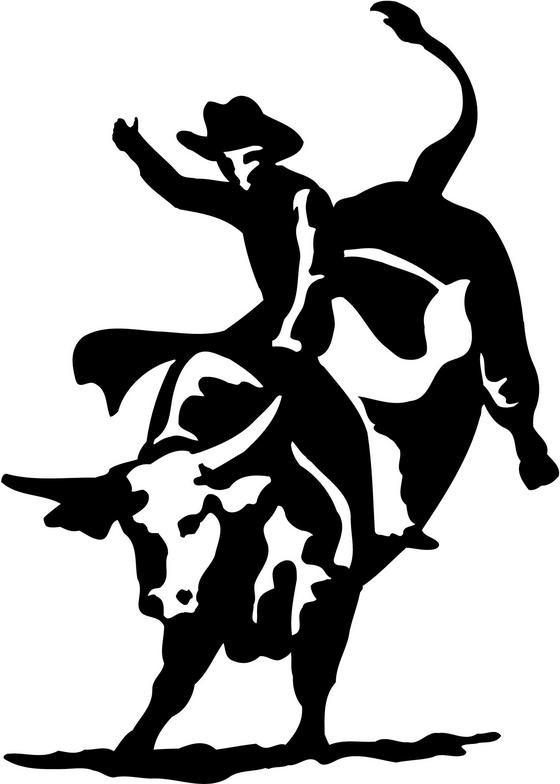 Bull Rider Clip Art